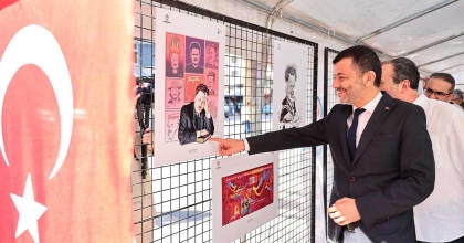 KARİKATÜRLER ‘USTA’YI ANLATTI