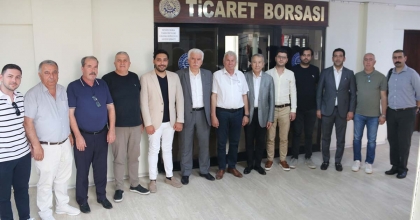 KURUYEMİŞÇİLER TİCARET BORSASI'NI ZİYARET ETTİ
