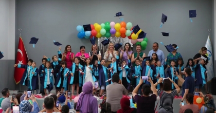 MİNİKLERİN MEZUNİYET HEYECANI