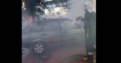 OTOMOBİLİN LPG TANKI BOMBA GİBİ PATLADI