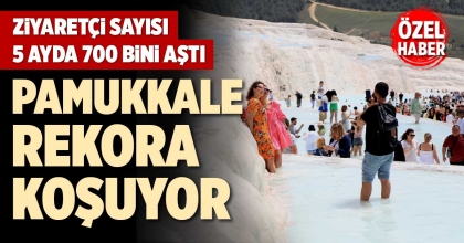 PAMUKKALE REKORA KOŞUYOR
