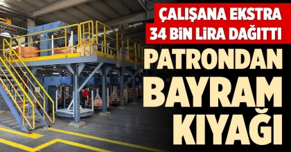 PATRONDAN BAYRAM KIYAĞI