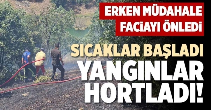 SICAKLAR BAŞLADI YANGINLAR HORTLADI!