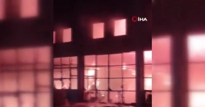 FABRİKA ALEV ALEV YANDI