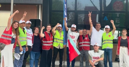 TİP’TEN İŞTEN ÇIKARILAN TEKSTİL İŞÇİLERİNE DESTEK