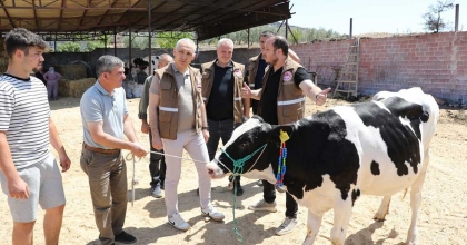 YANGIN BÖLGESİNDEKİ ÜRETİCİYE DESTEK