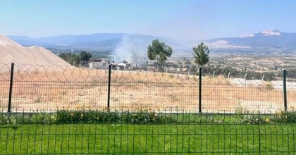 YATAĞAN’DA SAZLIK ALANDA YANGIN ÇIKTI