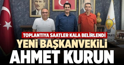 YENİ BAŞKANVEKİLİ AHMET KURUN