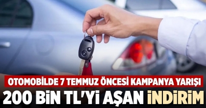 200 BİN TL'Yİ AŞAN İNDİRİM