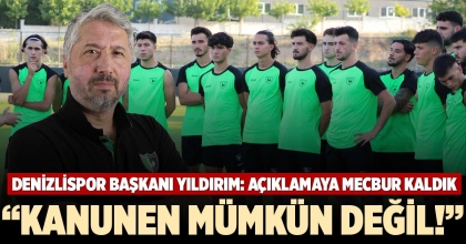 “KANUNEN MÜMKÜN DEĞİL!”