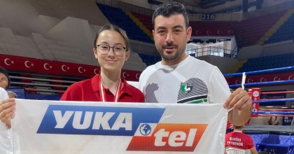 CEYDA KURU TÜRKİYE ÜÇÜNCÜSÜ 