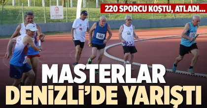 MASTERLAR DENİZLİ’DE YARIŞTI