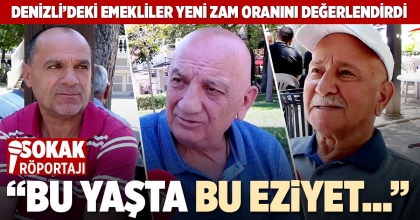 “BU YAŞTA BU EZİYET…”
