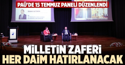 MİLLETİN ZAFERİ HER DAİM HATIRLANACAK