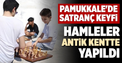 HAMLELER ANTİK KENTTE YAPILDI