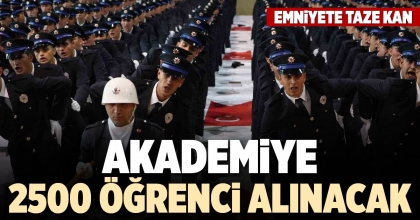 AKADEMİYE 2500 ÖĞRENCİ ALINACAK