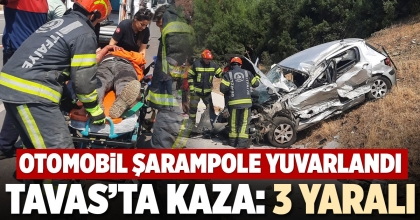 TAVAS’TA KAZA: 3 YARALI