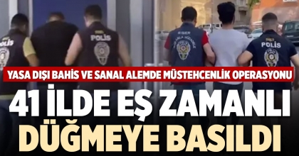 41 İLDE EŞ ZAMANLI DÜĞMEYE BASILDI