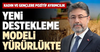 YENİ DESTEKLEME MODELİ YÜRÜRLÜKTE