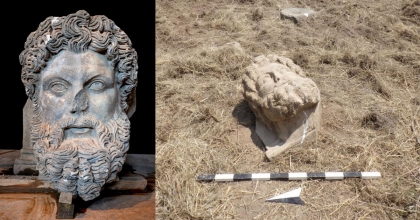 AFRODİSYAS'TA HEYECANLANDIRAN KEŞİF