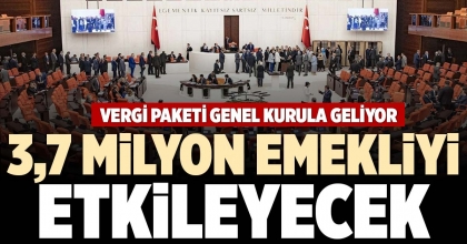 3,7 MİLYON EMEKLİYİ ETKİLEYECEK