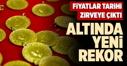 ALTINDA YENİ REKOR