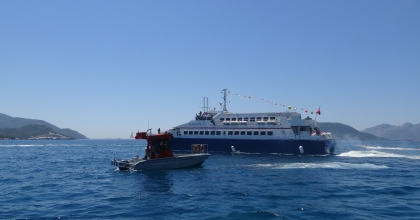 MARMARİS-FETHİYE FERİBOT SEFERLERİ BAŞLADI