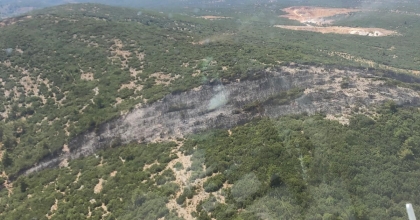 YERKESİK MAHALLESİNDE ÇIKAN YANGIN KONTROL ALTINDA  