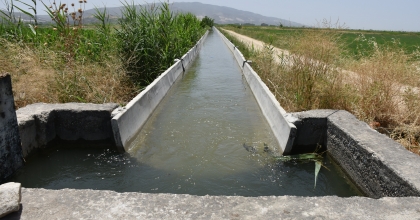 DALAMA SULAMA KANALI 22 BİN DEKAR ARAZİYE CAN SUYU OLACAK