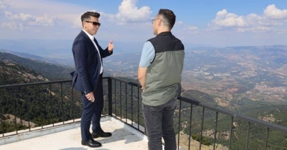 KAYMAKAM GÜNDOĞDU KARLIK YANGIN GÖZETLEME KULESİ'NDE İNCELEME BULUNDU