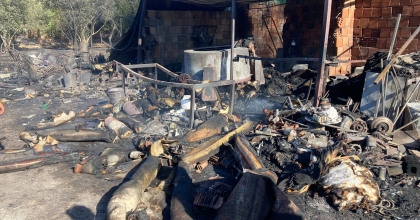 HURDALIK ALEVLERE TESLİM OLDU  