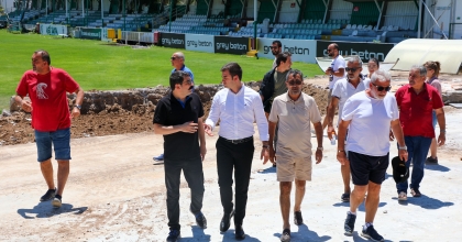 BODRUM STADYUMU, SÜPER LİG'E HAZIRLANIYOR  