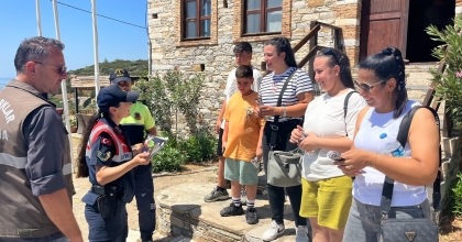 SÖKE’DE VATANDAŞLAR ORMAN YANGINLARINA KARŞI UYARILDI