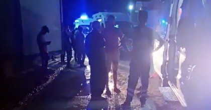 OTOYOL İŞÇİLERİ YEMEKTEN ZEHİRLENDİ 