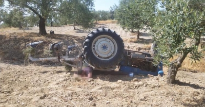 TRAKTÖR SÜRÜCÜ HAYATINI KAYBETTİ