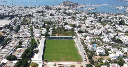 BODRUM STADINDA SÜPER LİG HAZIRLIKLARI SÜRÜYOR