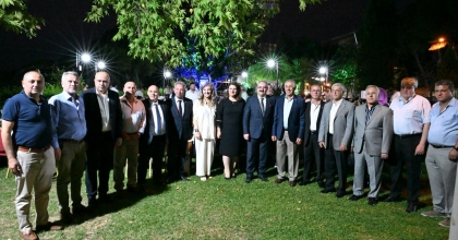 SALİHLİ’DE KAYMAKAM SAĞLAM’A VEDA YEMEĞİ   