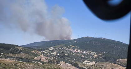 SOMA'DA ORMAN YANGINI 
