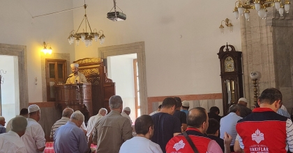 AYDIN'DA 15 TEMMUZ ŞEHİTLERİ ANISINA MEVLİD-İ ŞERİF OKUNDU   