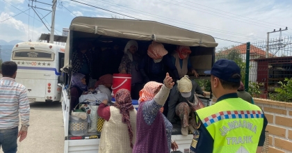 MANİSA’DA JANDARMADAN TRAFİK DENETİMİ   