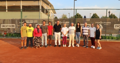 NAZİLLİ ADINI TENİS SPORUYLA DUYURACAK   