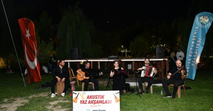 MANİSA'DA ‘AKUSTİK YAZ AKŞAMLARI' BAŞLADI 