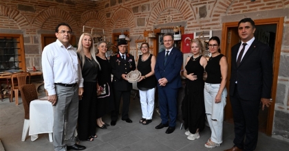 JANDARMA GENEL KOMUTANI ORGENERAL ARİF ÇETİN MANİSA'DA