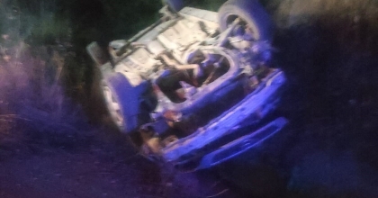 YOLDAN ÇIKAN ARAÇ ŞARAMPOLE UÇTU: 1 ÖLÜ