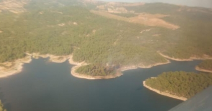 MANİSA’DAKİ ORMAN YANGINI BÜYÜMEDEN SÖNDÜRÜLDÜ
