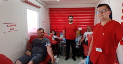 SARIGÖL'DE 2 GÜNDE 70 ÜNİTE KAN TOPLANDI