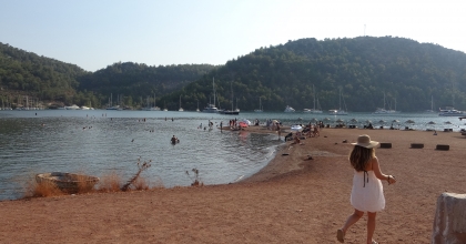 DOĞA HARİKASI KIZKUMU PLAJINA YOĞUN İLGİ