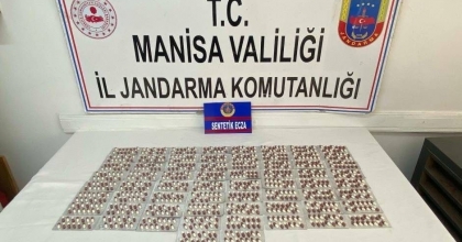 KIRKAĞAÇ’TA UYUŞTURUCU HAP ELE GEÇİRİLDİ