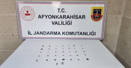 JANDARMA 34 ADET TARİHİ SİKKE ELE GEÇİRDİ   