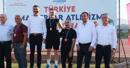 AYDINLI ATLET ŞAMPİYONADAN 2 ALTIN, 2 GÜMÜŞ MADALYA İLE DÖNDÜ 